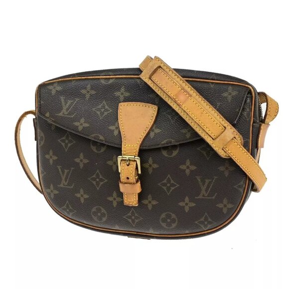 AUTHENTICITY GUARANTEED LOUIS VUITTON Jeune Fille MM Shoulder Bag Monogram